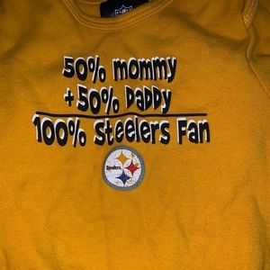 Steeler onesie